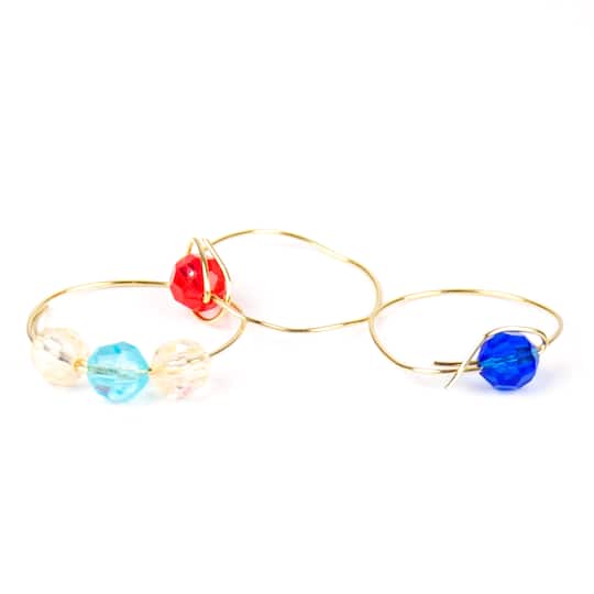 12 Pack: Faceted Acrylic Round Bead Value Pack